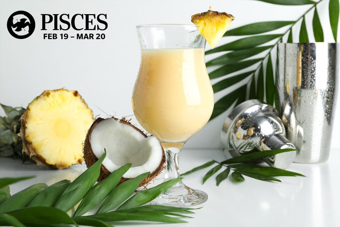 Rd Zodiac Coktail Pisces Pina Colada Gettyimages 1495108605