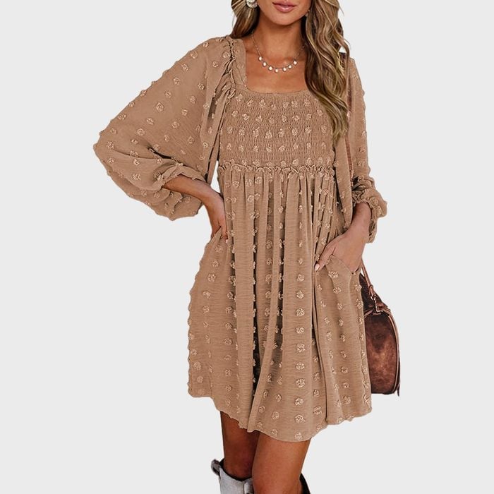 Textured Polka Dot Dress Ecomm Via Amazon.com
