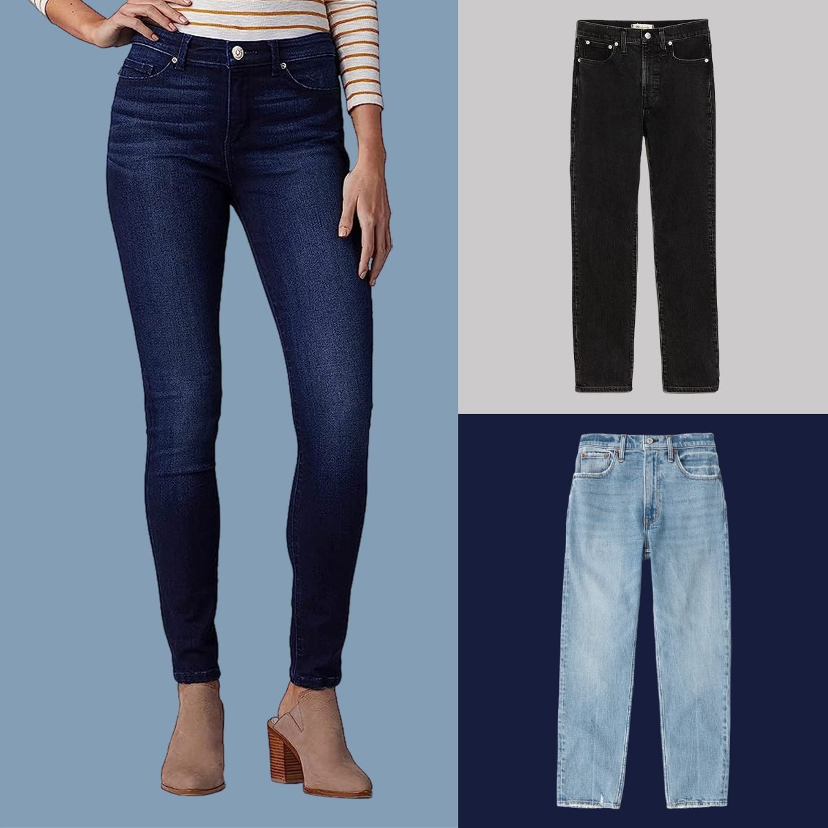 As Is Women with Control Tall Prime Stretch Denim Pants 