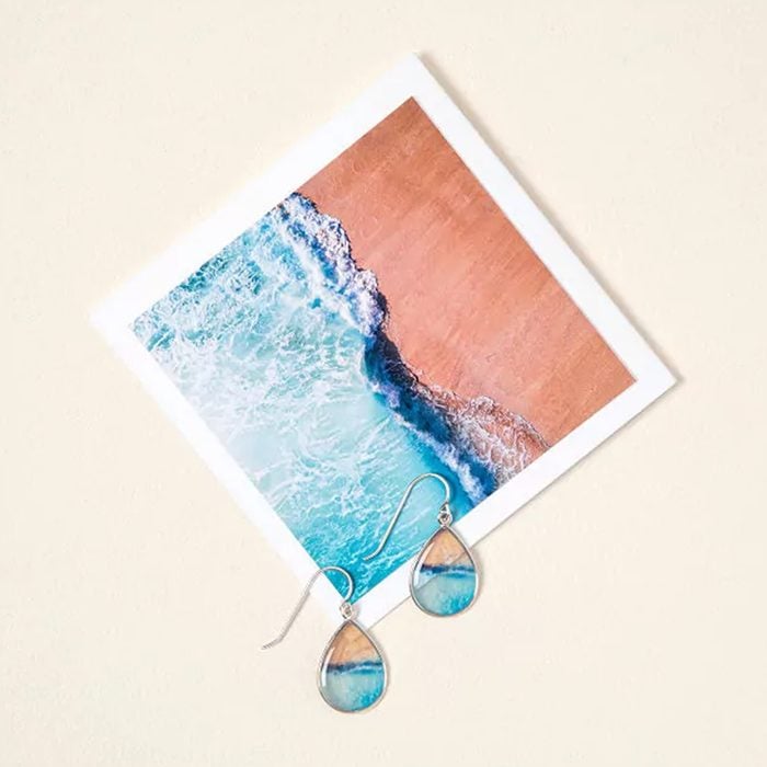 Go To Your Happy Place Ocean Earrings