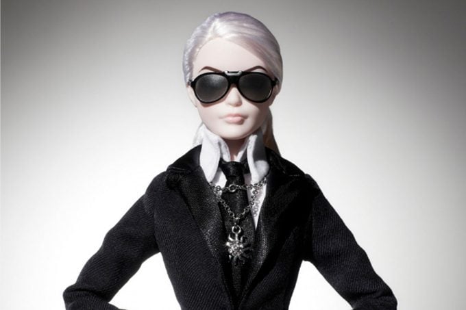 Karl Lagerfeld Barbie Courtesy Mattel Inc