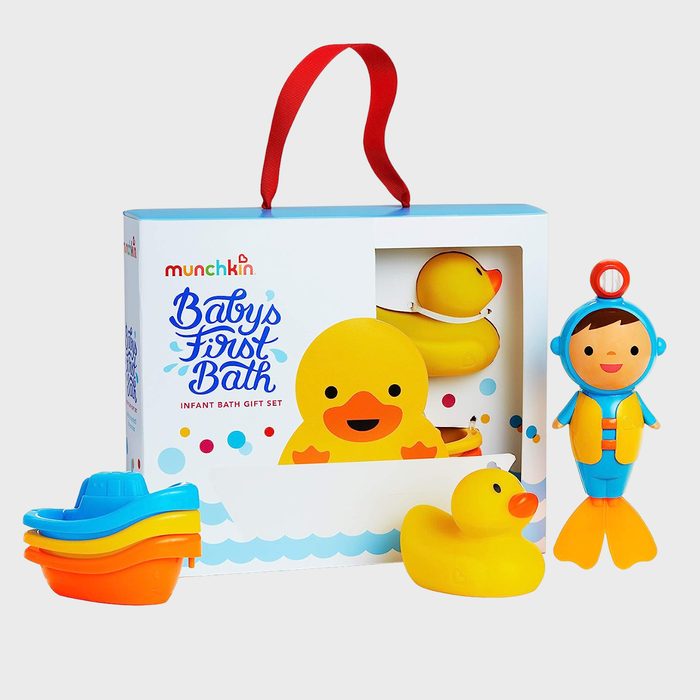 Munchkin Baby's First Bath Toy Set Ecomm Via Amazon.com