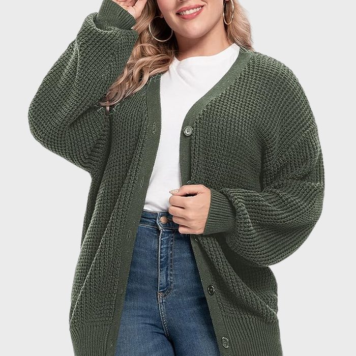 Oversized Cardigan Sweater
