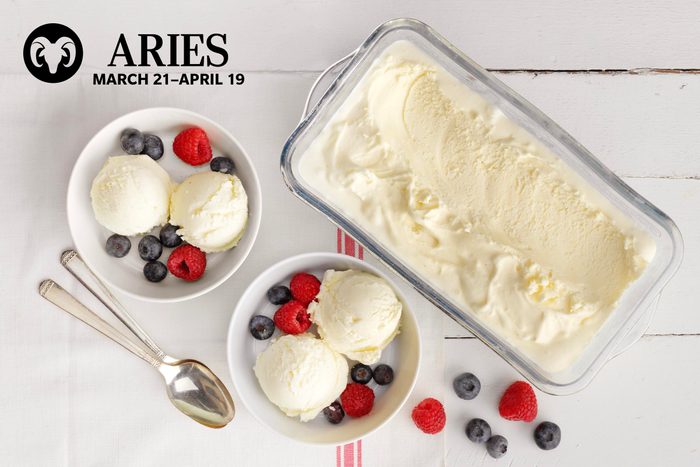 Aries - Homemade ice cream