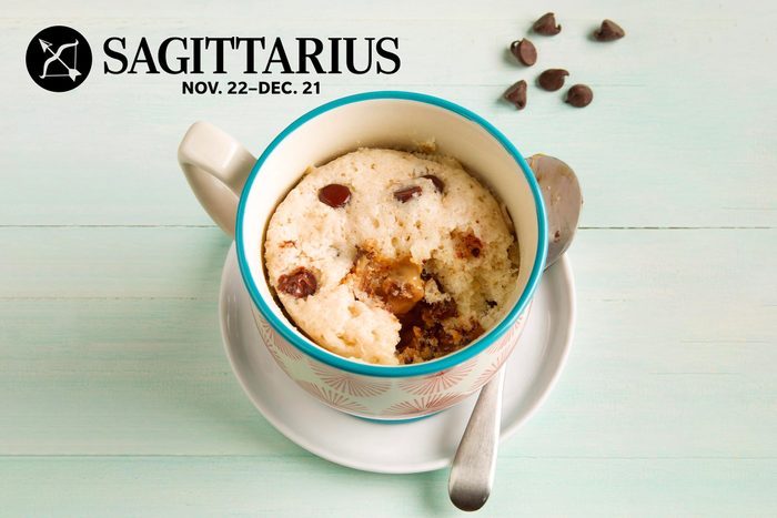 Sagittarius - Microwave mug cake