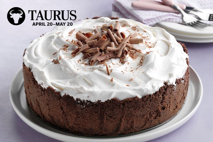 Taurus - No-bake chocolate cheesecake