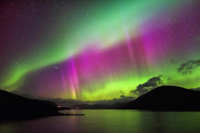 Northern Lights in Scotland