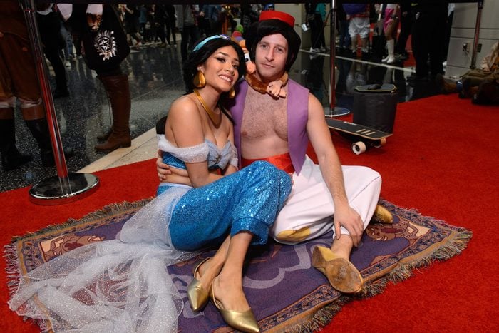 Jasmine and Aladin costume