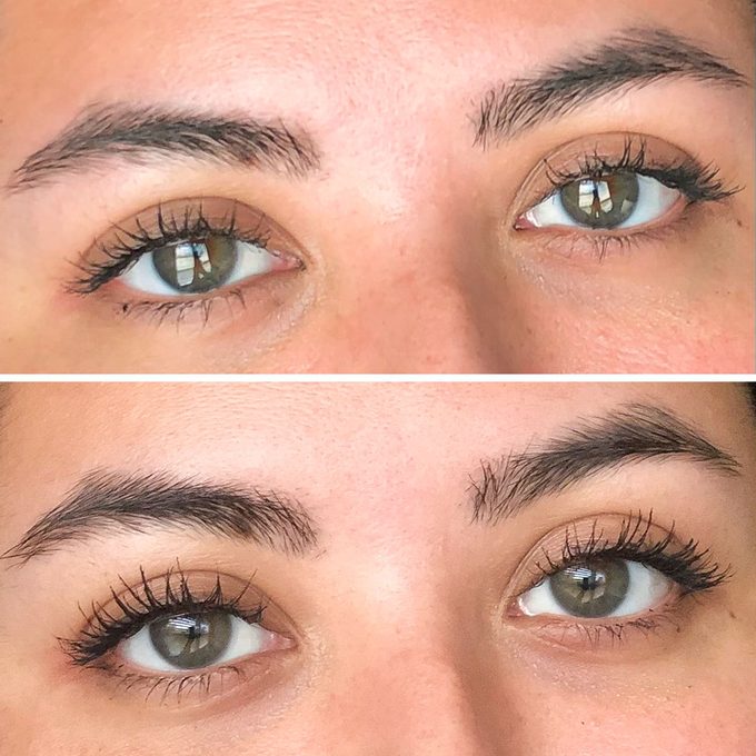 Mac Lash Dry Shampoo Before and After Results