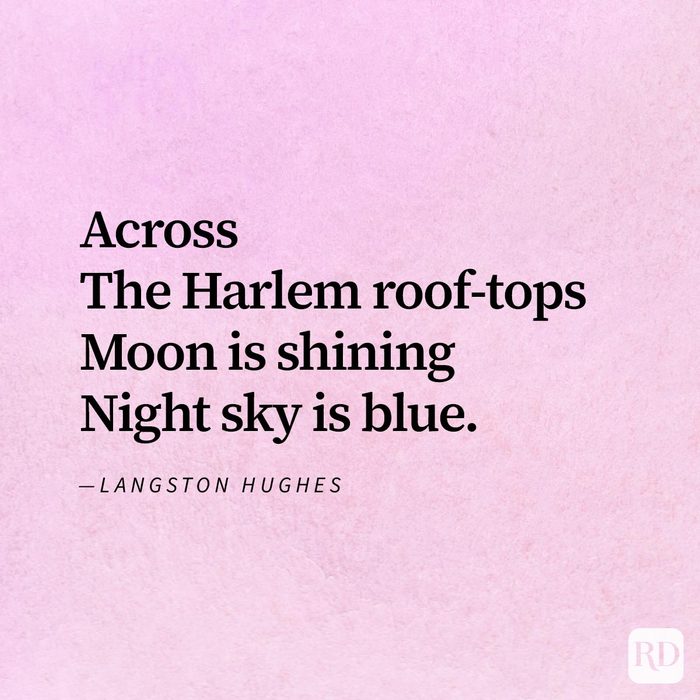 Powerful poem Harlem Night Song everyone needs to read by Langston Hughes on watercolour pink background