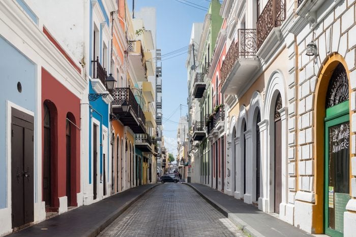 Street Scene in Old San Juan