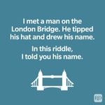“I Met a Man on the London Bridge” Riddle: Try to Solve the Viral Riddle