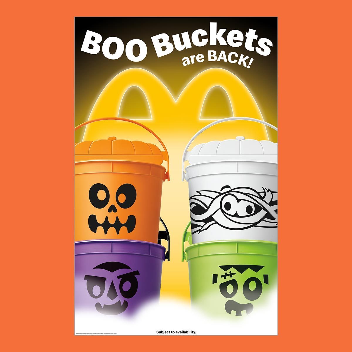 McDonald’s Halloween Bucket Happy Meals Are Back This Year