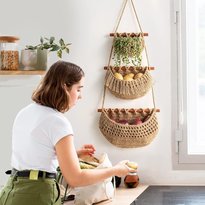  Produce Hanging Basket