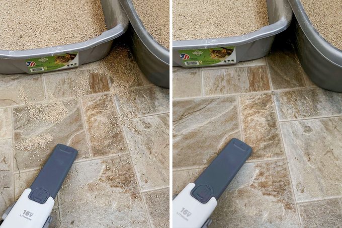 Black+decker Dustbuster Cleaning Before and After