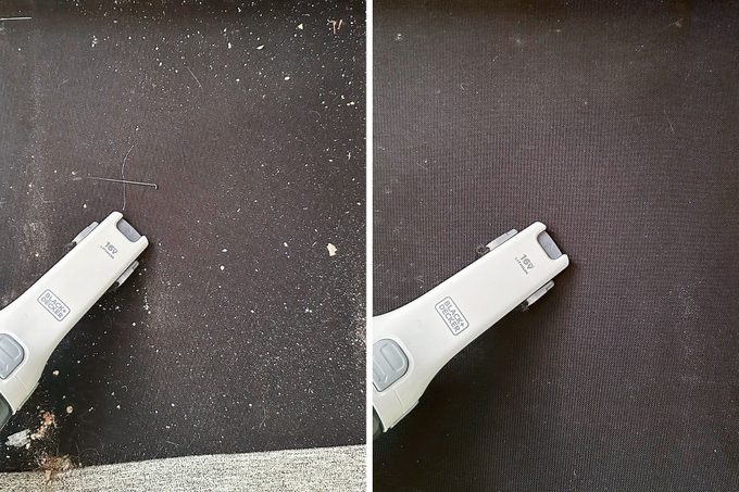 Black+decker Dustbuster Cleaning Before and After