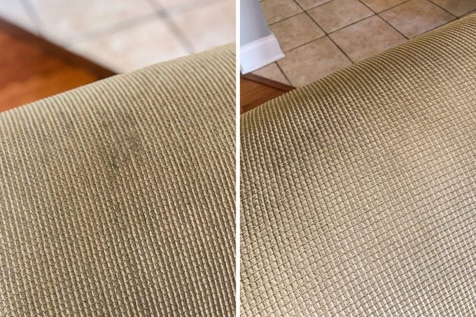 Shark Carpetxpert Carpet Cleaner Before and After Results