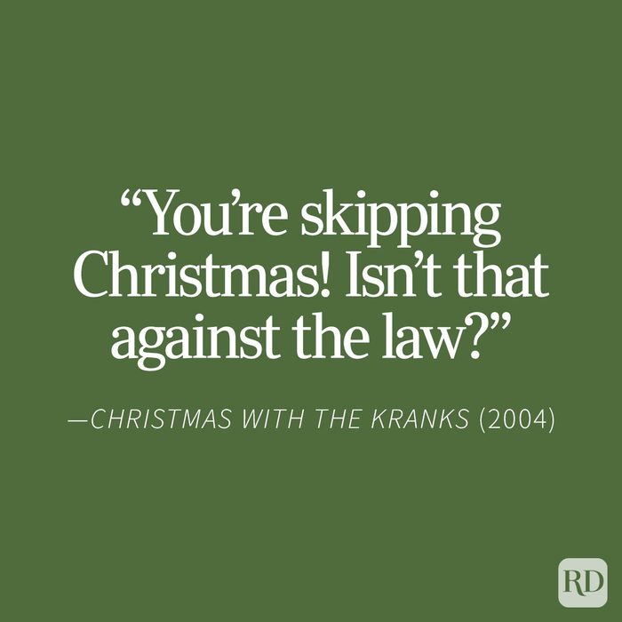 Classic Christmas Movie Quotes From Your Favorite Holiday Films on green background
