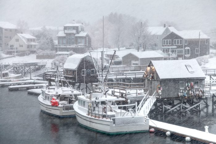 Winter in Kittery Maine