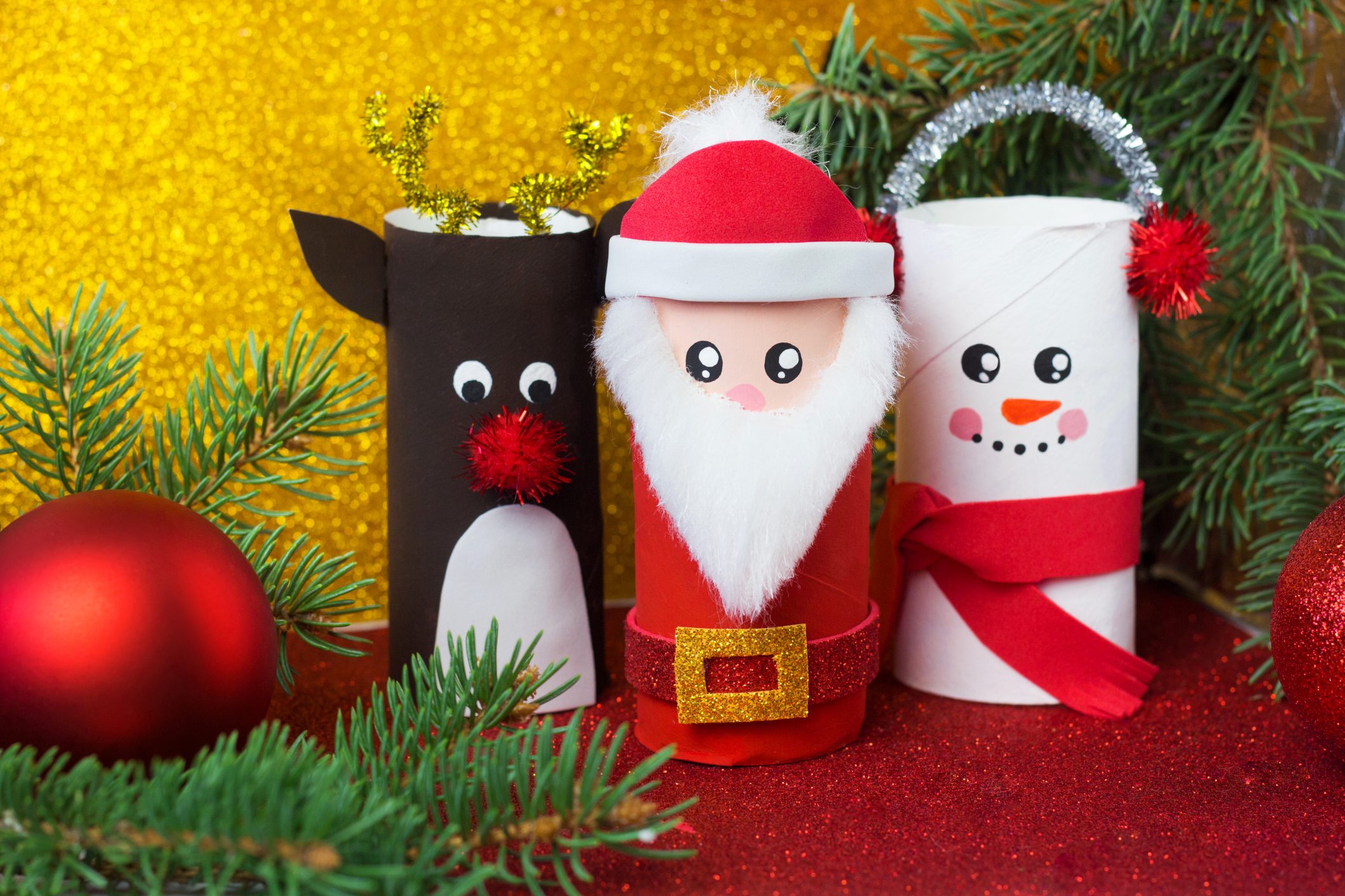 Christmas Santa Belt Plastic Cups SET OF 12 Holiday Party Gathering Decor