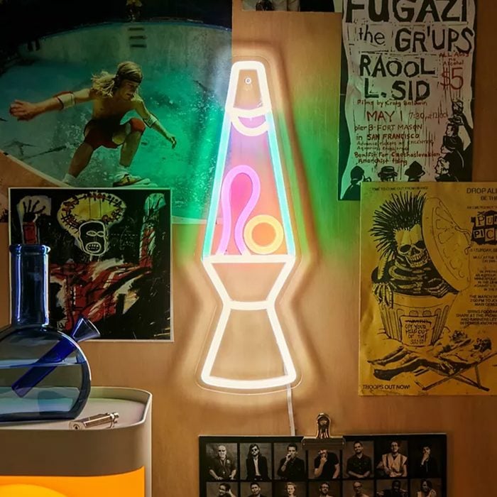 Lava Lamp Neon Sign Ecomm Via Urbanoutfitters.com