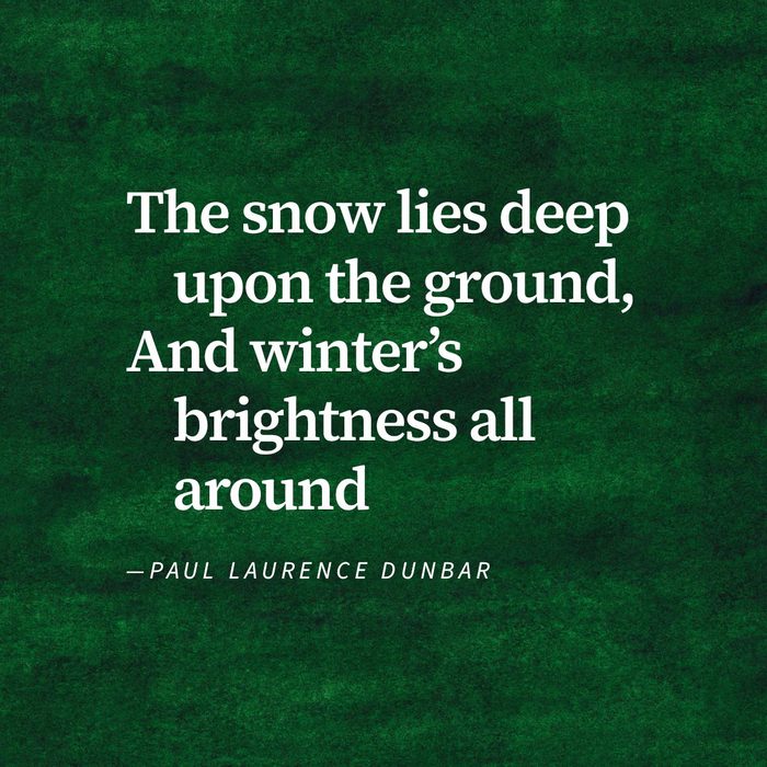 Except from poem "Christmas In The Heart" By Paul Laurence Dunbar on a green watercolour background