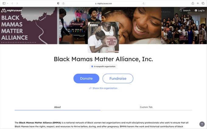 55 Blm Charities And Organizations To Donate To Right Now Ecomm Via Mightycause.com