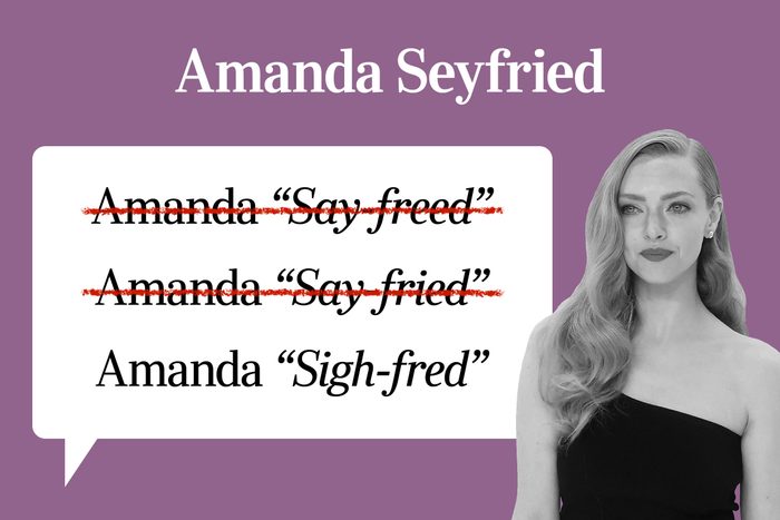 Famous Peoples Names Youre Probably Mispronuncing 13 Amanda Seyfried Gettyimages 1439928518