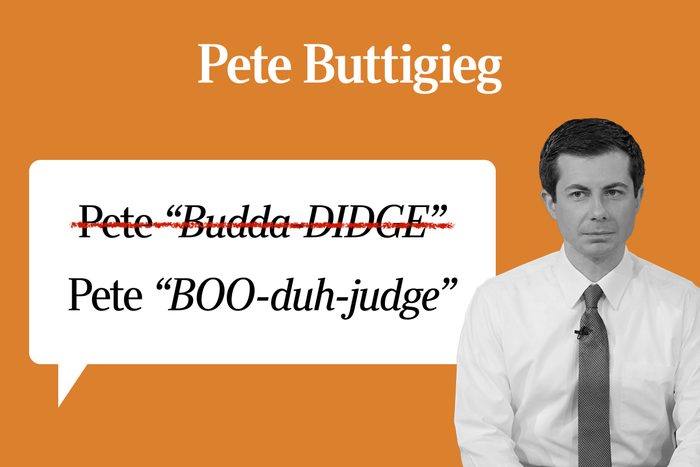 Famous Peoples Names Youre Probably Mispronuncing 18 Pete Buttigieg Gettyimages 1145312426