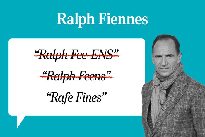 Famous Peoples Names Youre Probably Mispronuncing 4 Ralph Fiennes Gettyimages 1357534272