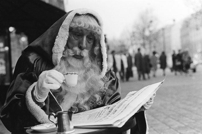 Father Christmas in Paris