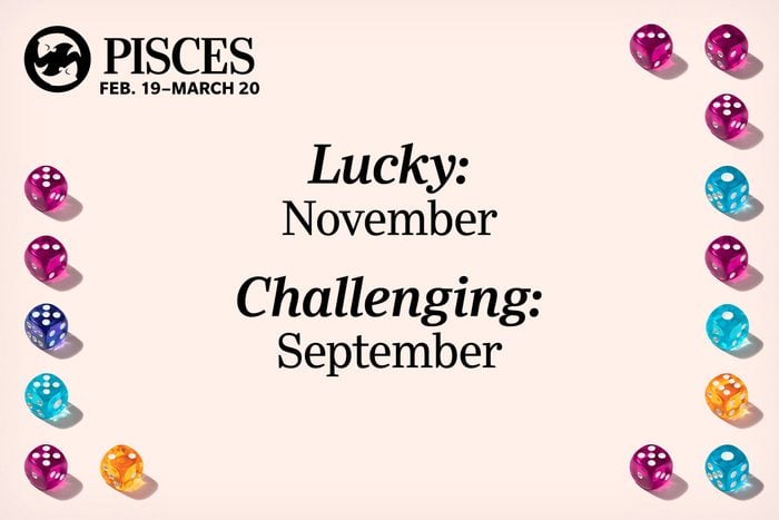 The Luckiest And Unluckiest Months Of 2024 According To Your Zodiac Sign 12 Pisces Gettyimages2