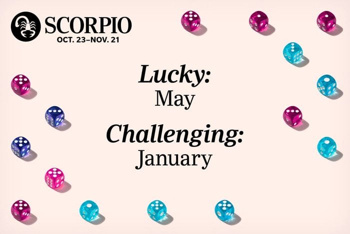 The Luckiest And Unluckiest Months Of 2024 According To Your Zodiac Sign 8 Scorpio Gettyimages2