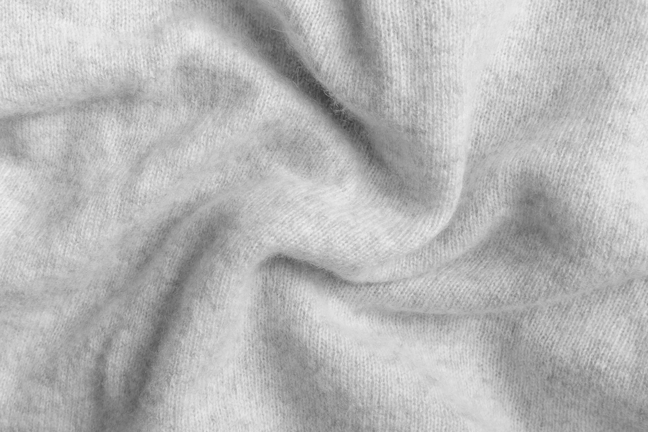Warm Cashmere Wool Close-up