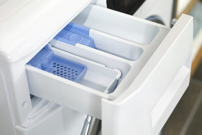 Detergent drawer of washing Machine(clipping path)
