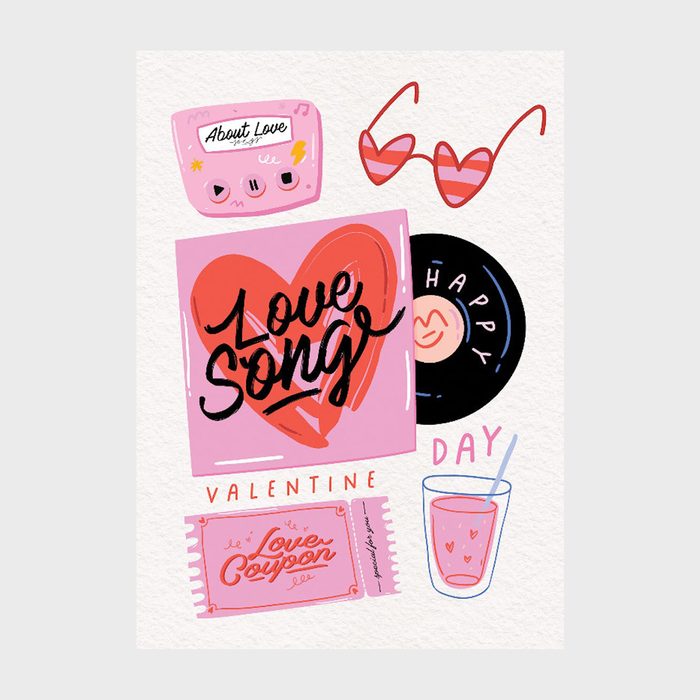 Love Song Valentine's Day Card