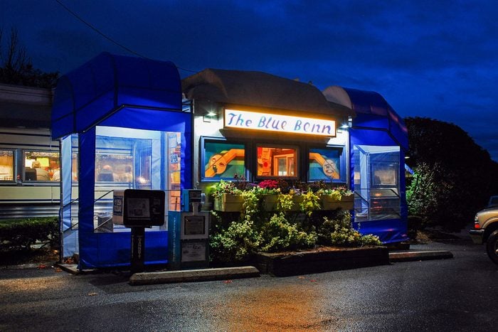 The Blue Benn Diner In Bennington Vermont