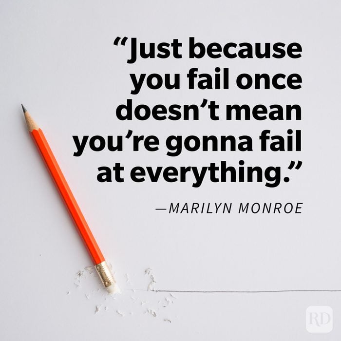 Marilyn Monroe mindset quote