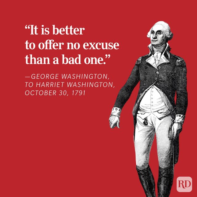 Famous George Washington Quotes Graphic