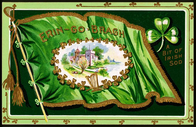 "Long Live Ireland" Postcard