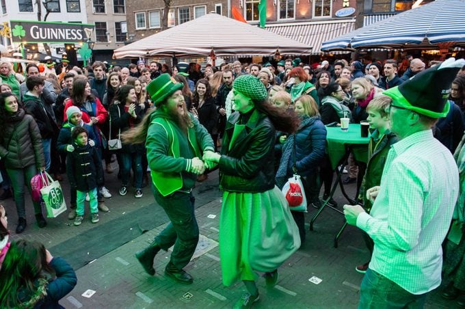 St. Patrick's Day celebration in Netherlands