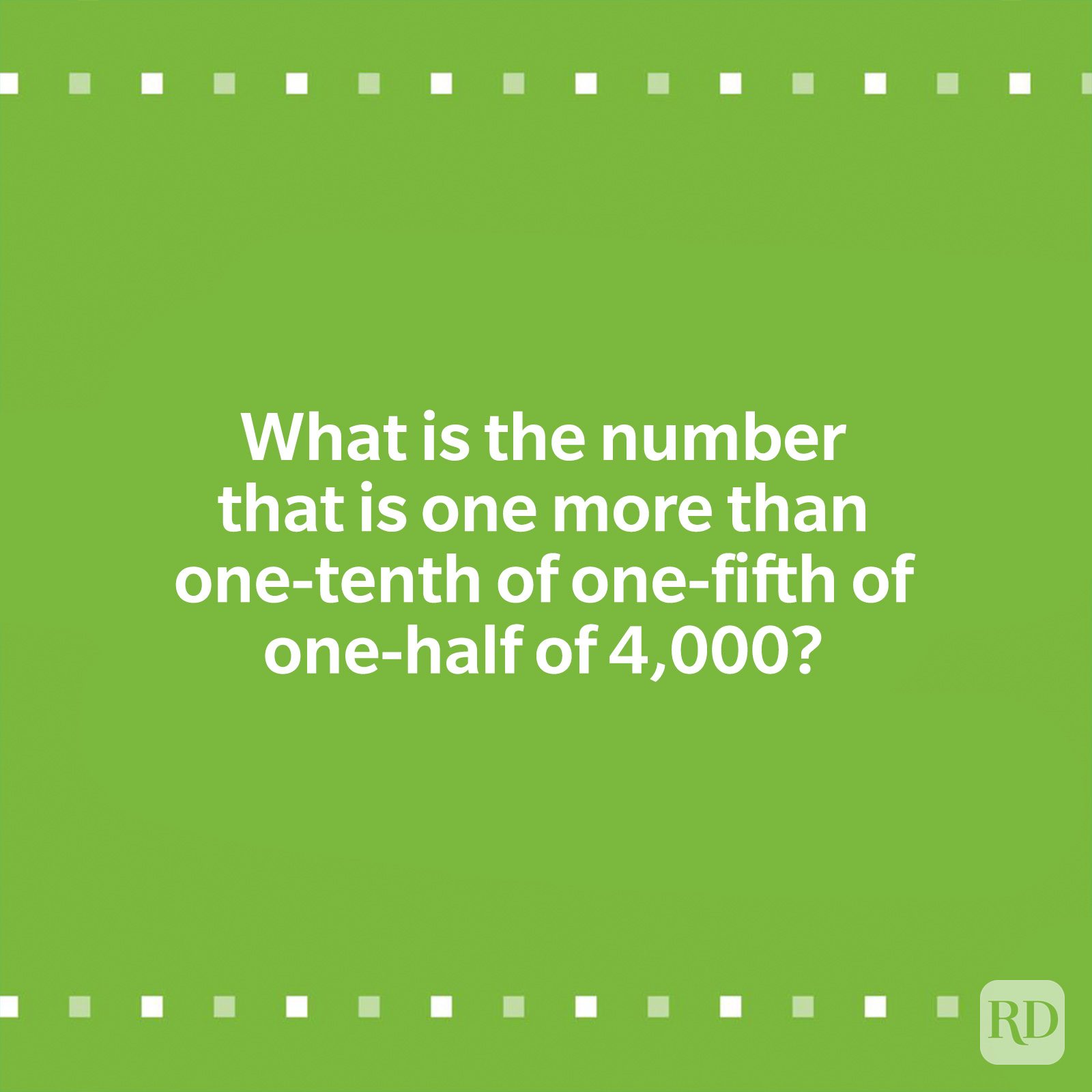 Genius Mensa Quiz Math Riddle