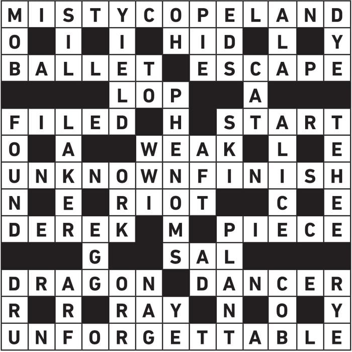 July August 2022 Printable Crossword Answers