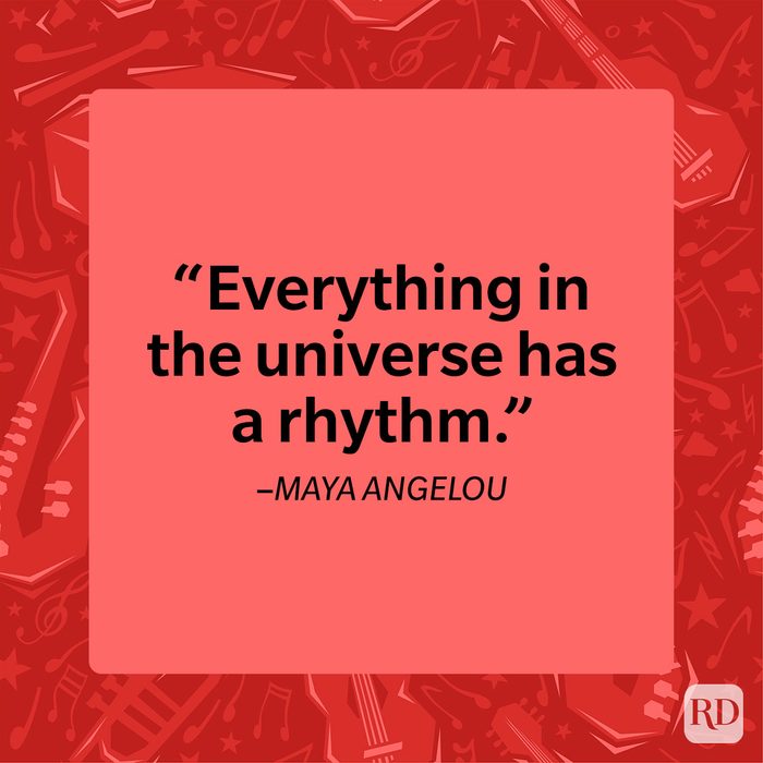 Music Quote By Maya Angelou