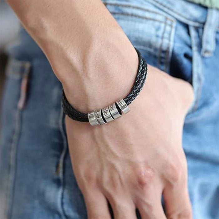 Novgarden Personalized Leather Bracelet