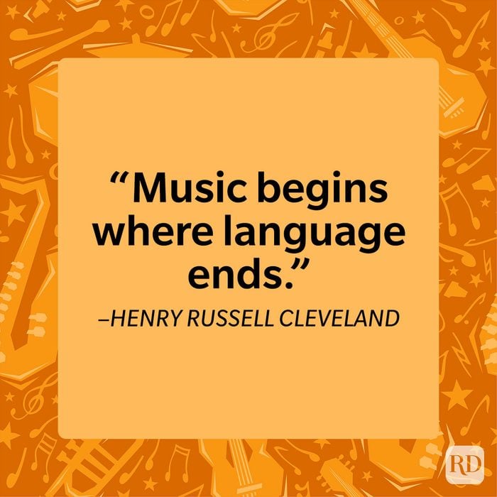 Short And Powerful Music Quote By Henry Russell Cleveland