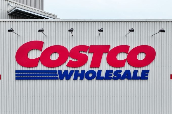 An aerial photo is showing the Costco Wholesale store