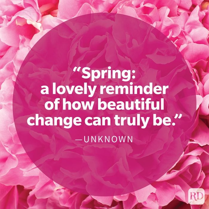 Warm And Cheerful Spring Quotes To Brighten Your Day by Unknown