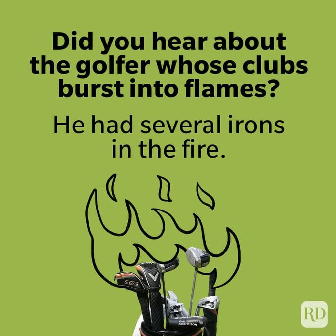 105 Funny Golf Jokes Guaranteed To Be A Hole In Onesilly Golf Jokes Graphic