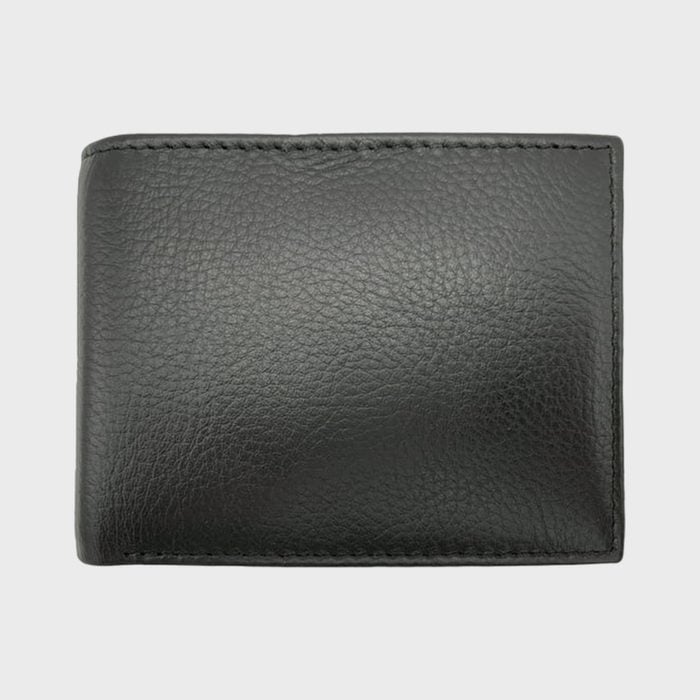 George Milled Leather Bifold Wallet Ecomm Via Walmart.com